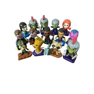 Mcdonalds‎ Marvel Avengers Toy Lot 14 Happy Meal Toys Hulk, Rocket Raccoon……